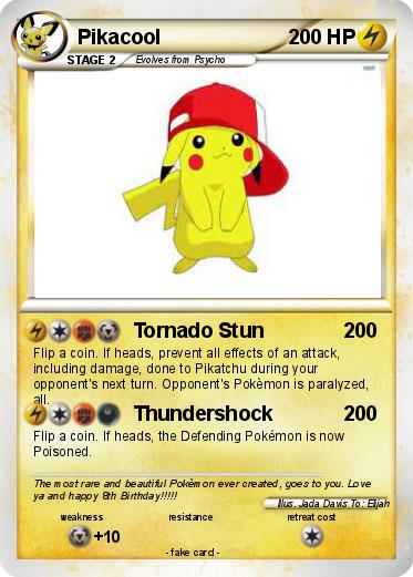 Pokemon Pikacool