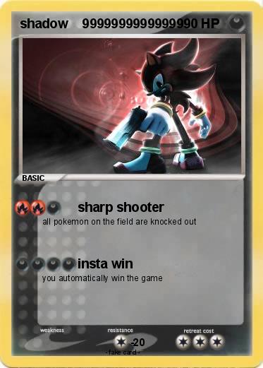 Pokemon shadow    999999999999999