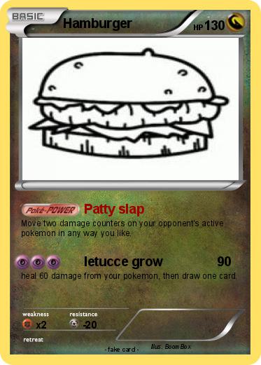 Pokemon Hamburger
