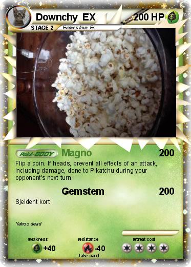 Pokemon Downchy  EX
