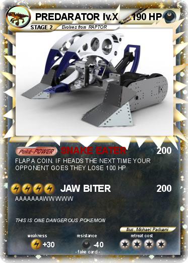 Pokemon PREDARATOR lv.X