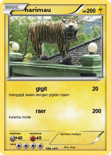 Pokemon harimau