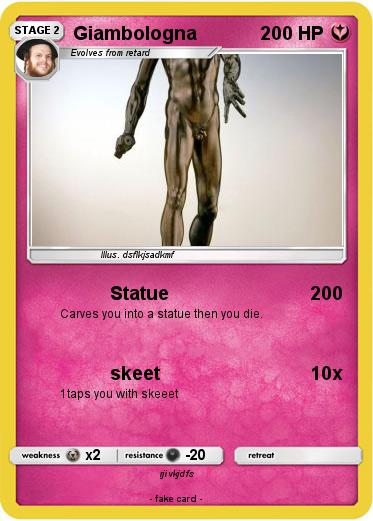 Pokemon Giambologna