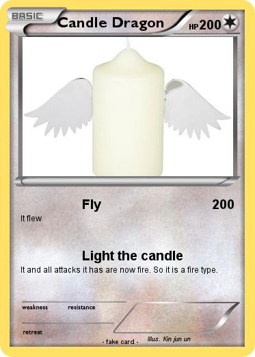 Pokemon Candle Dragon