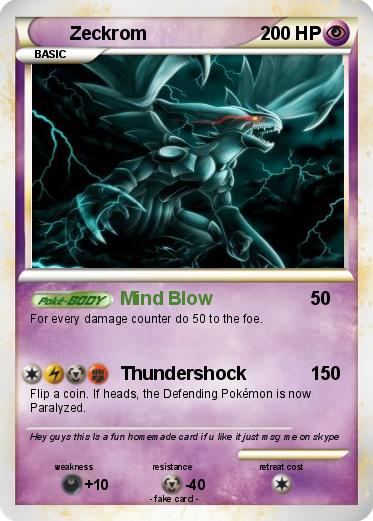 Pokemon Zeckrom