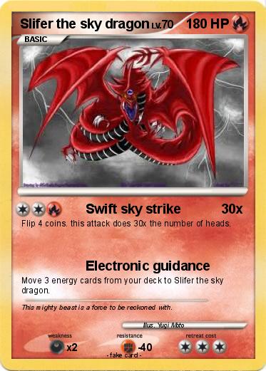 Pokemon Slifer the sky dragon