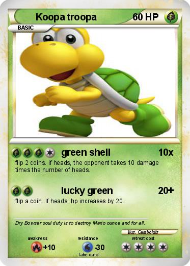 Pokemon Koopa troopa