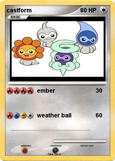 Pokemon castform