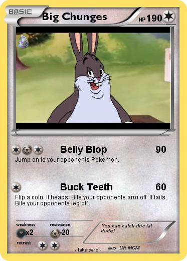 Pokemon Big Chunges