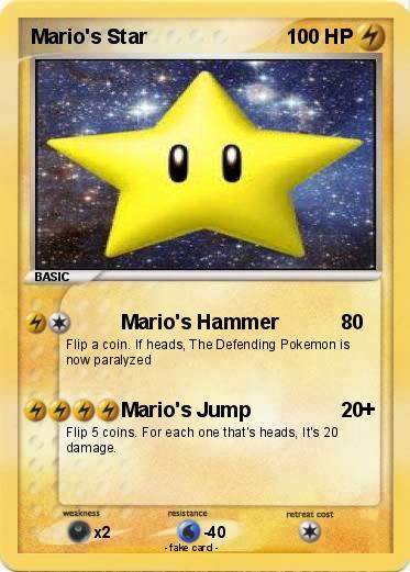 Pokemon Mario's Star