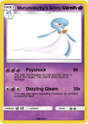 Pokemon Murumokirby's Shiny Gardevoir
