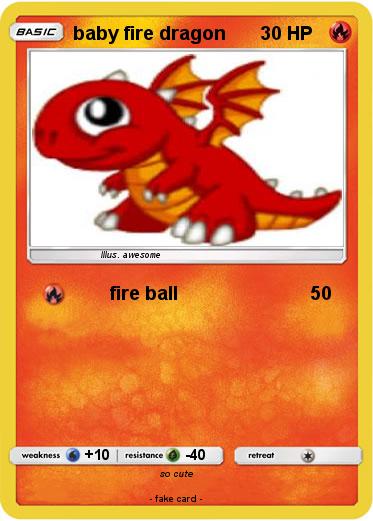 Pokemon baby fire dragon