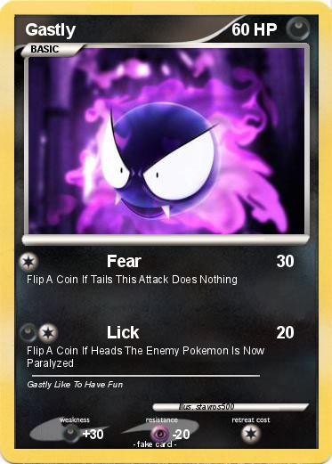 Pokemon Gastly