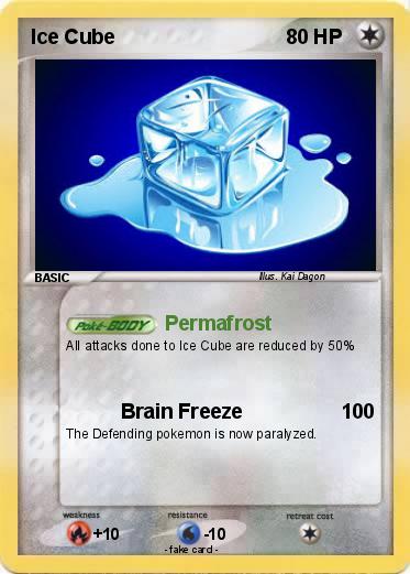 Pokemon Ice Cube