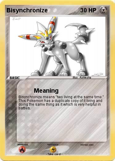 Pokemon Bisynchronize