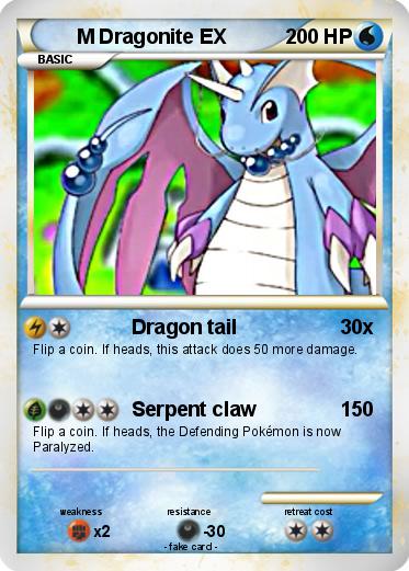 Pokemon M Dragonite EX