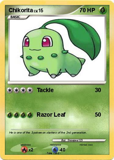 Pokemon Chikorita