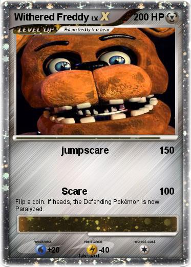 Pokemon Withered Freddy