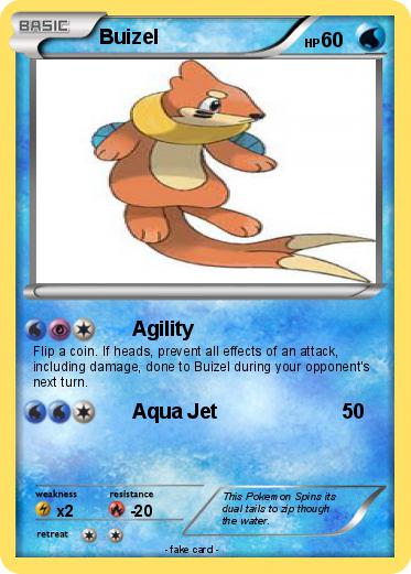 Pokemon Buizel