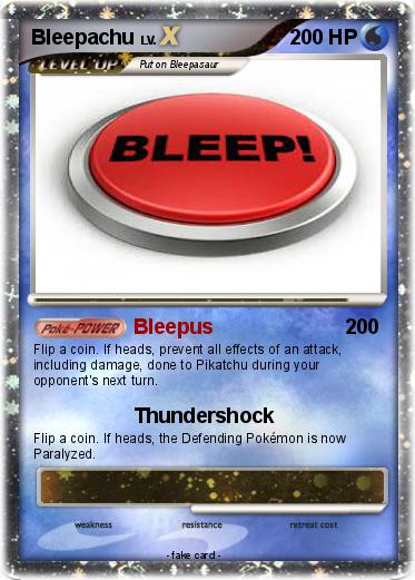 Pokemon Bleepachu