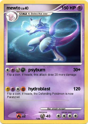Pokemon mewto