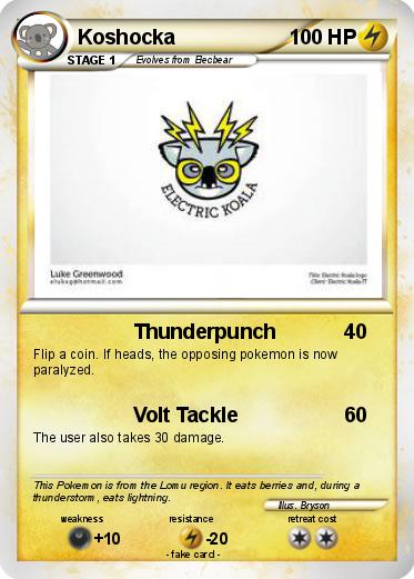 Pokemon Koshocka