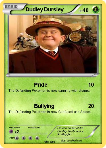 Pokemon Dudley Dursley