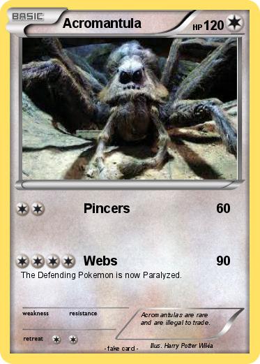 Pokemon Acromantula