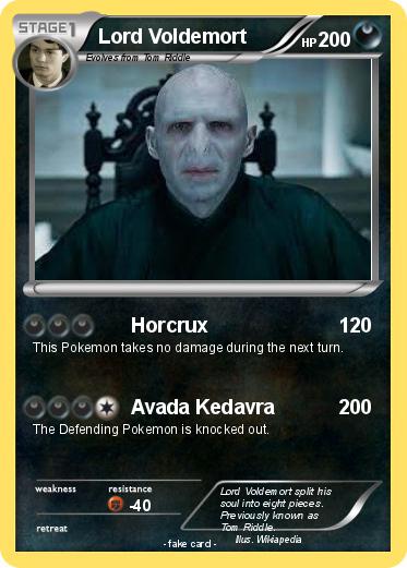 Pokemon Lord Voldemort