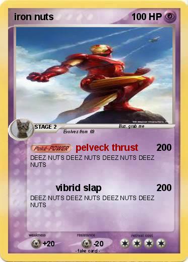 Pokemon iron nuts