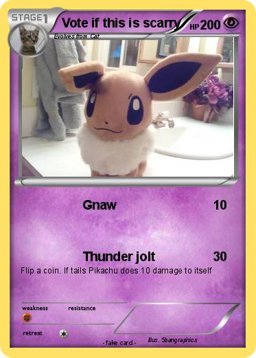 Pokemon Vote if this is scarry