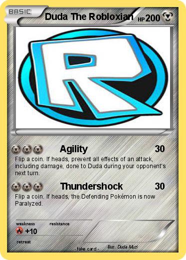 Pokemon Duda The Robloxian