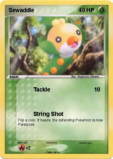 Pokemon Sewaddle