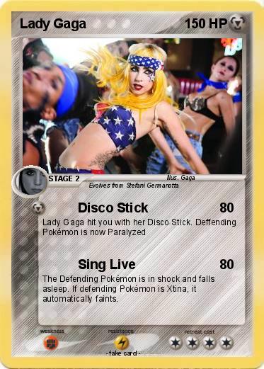 Pokemon Lady Gaga