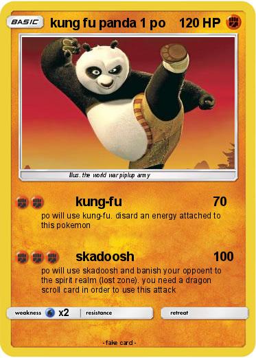Pokemon kung fu panda 1 po