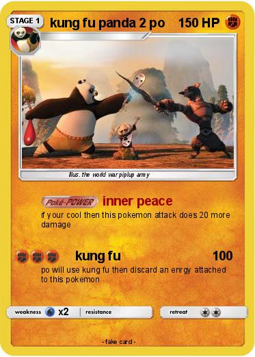 Pokemon kung fu panda 2 po