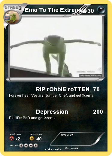 Pokemon Emo To The Extremeo