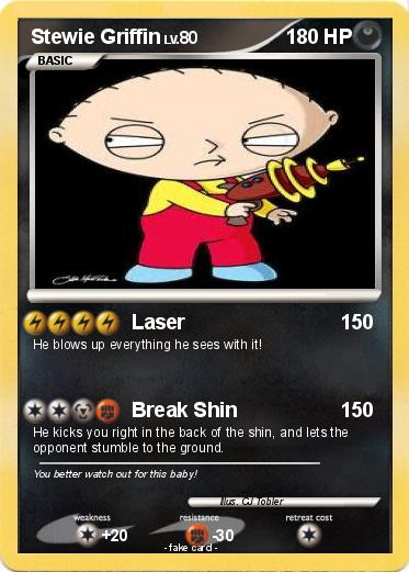 Pokemon Stewie Griffin