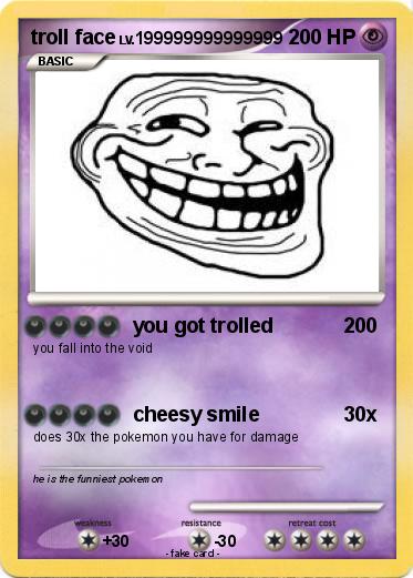 Pokemon troll face