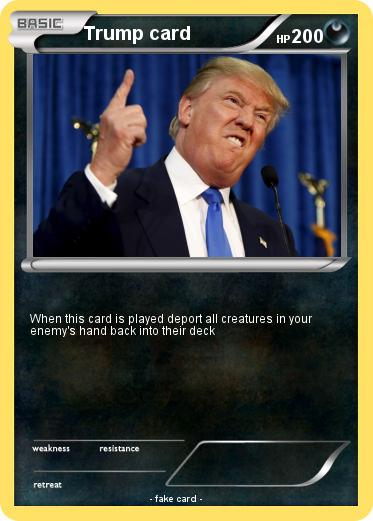 Pokemon Trump card