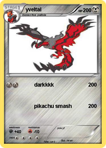 Pokemon yveltal
