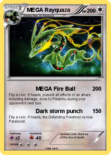 Pokemon MEGA Rayquaza