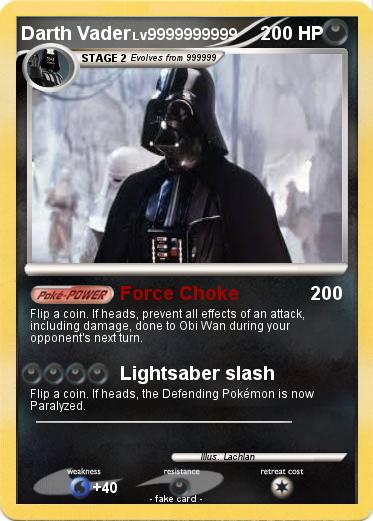 Pokemon Darth Vader