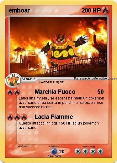 Pokemon emboar