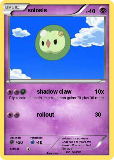 Pokemon solosis