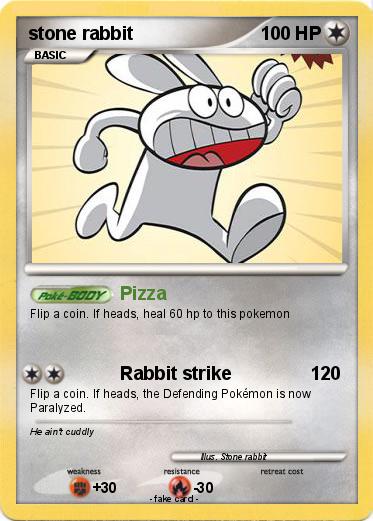 Pokemon stone rabbit