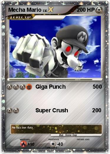 Pokemon Mecha Mario
