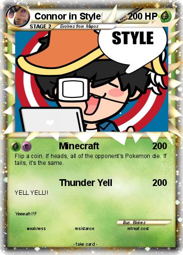 Pokemon Connor in Style