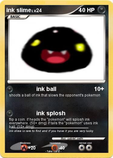 Pokemon ink slime