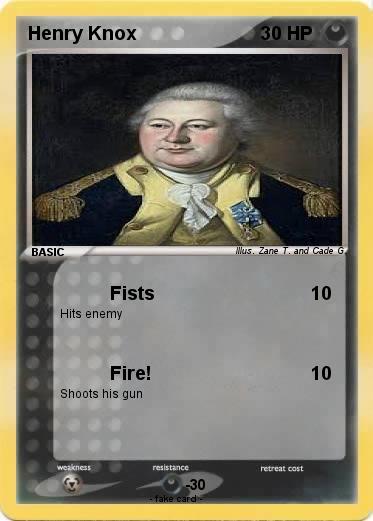 Pokemon Henry Knox